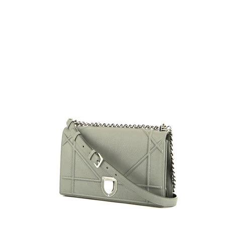 diorama grey dior clutch|Dior diorama bags.